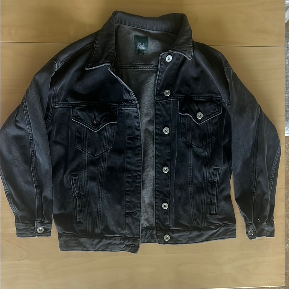 XS wild fable Black Denim Jacket